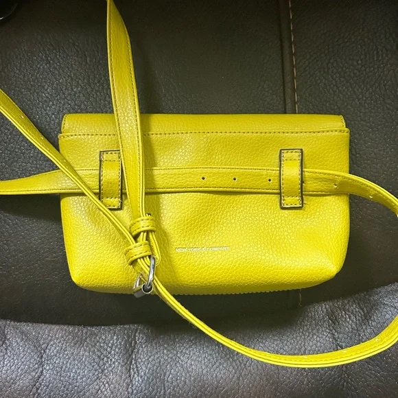 New York &. Co. Yellow Belted Fanny Pack - Picture 7 of 13